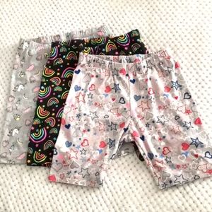 Girls 3 Pack of Shorts Size 10/12